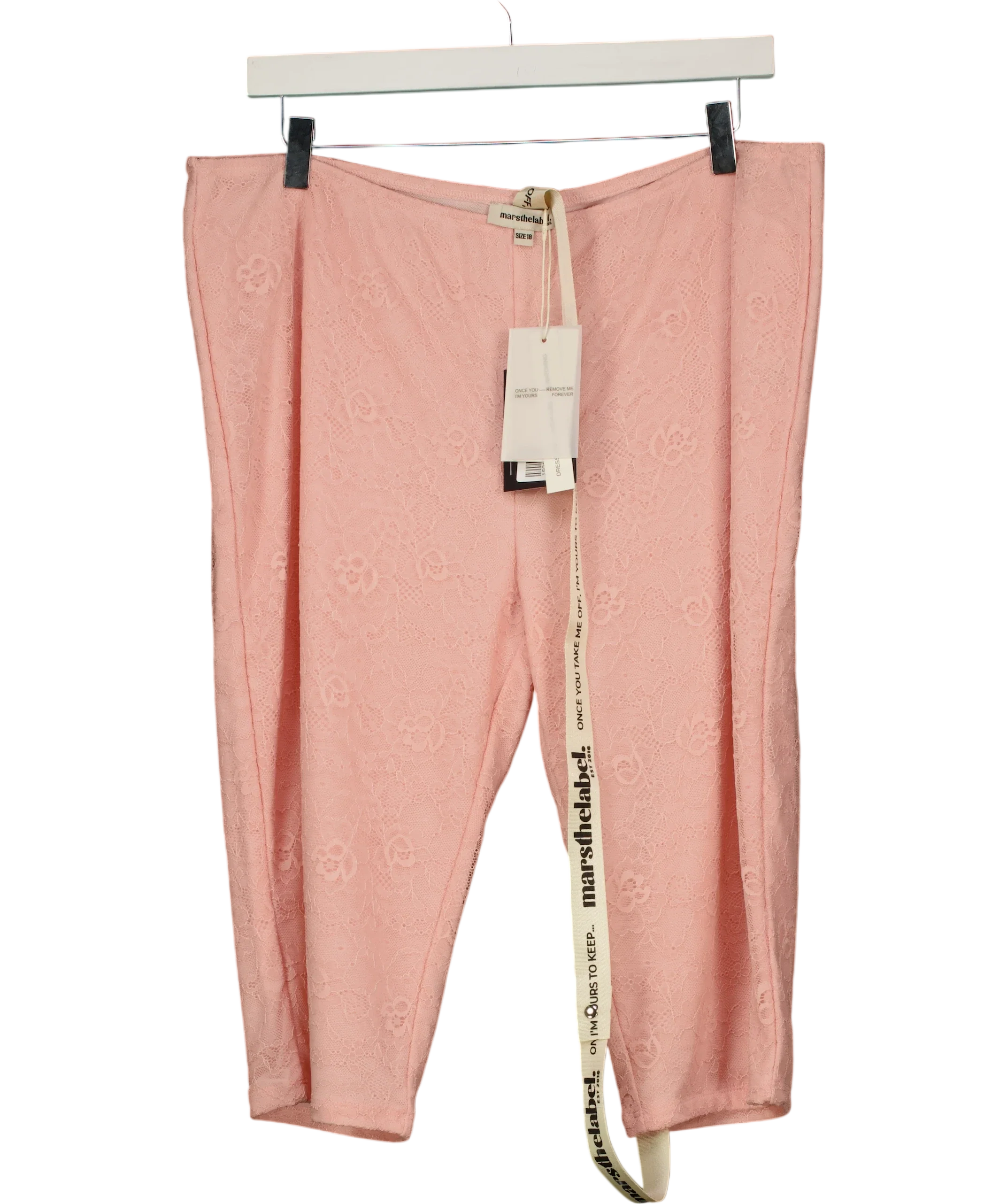 Mars the Label Pink Womens (Girls), size UK 18 — front