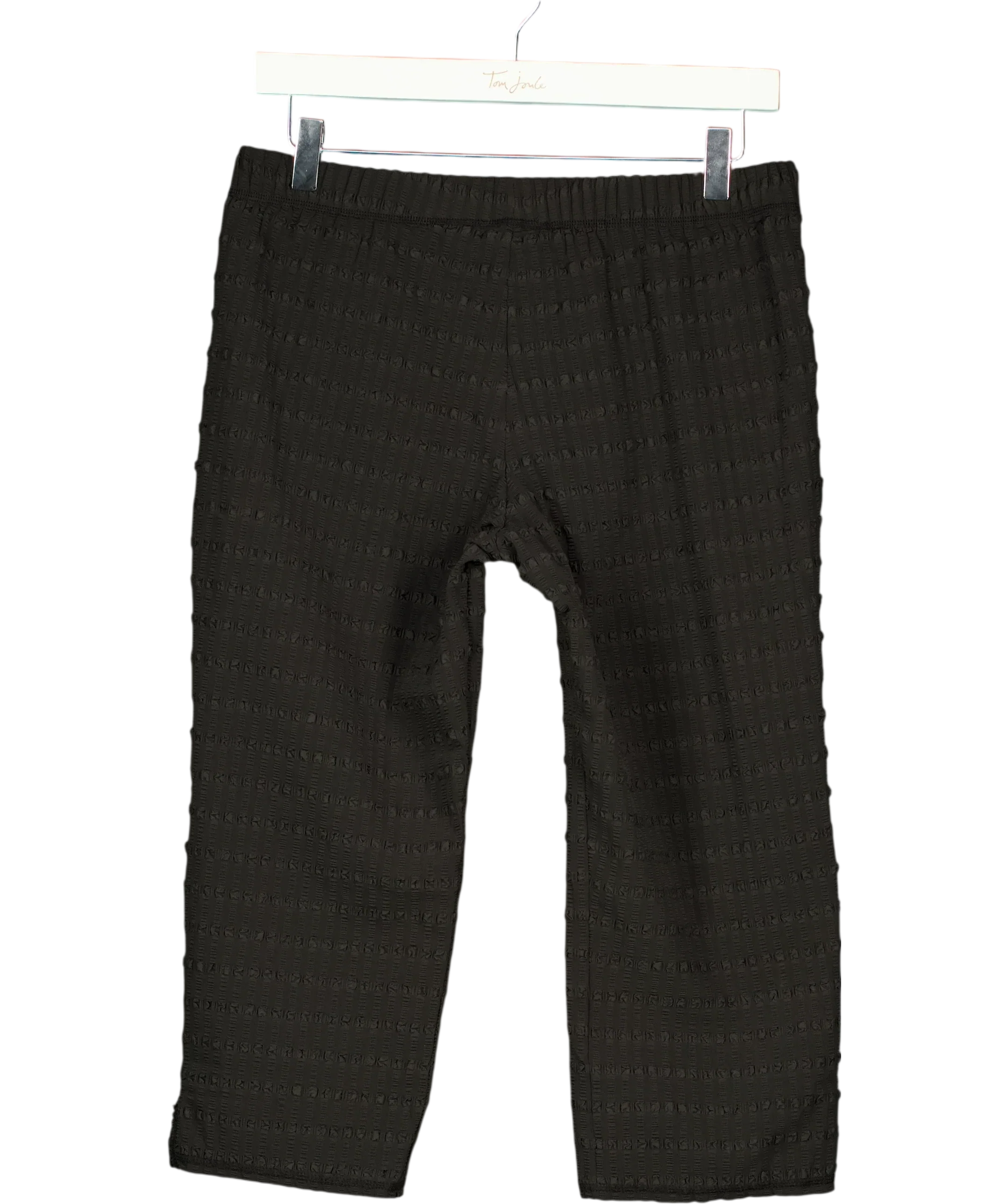 PEACHY DEN Black Cindy Capris Black XL, size UK 18 — back