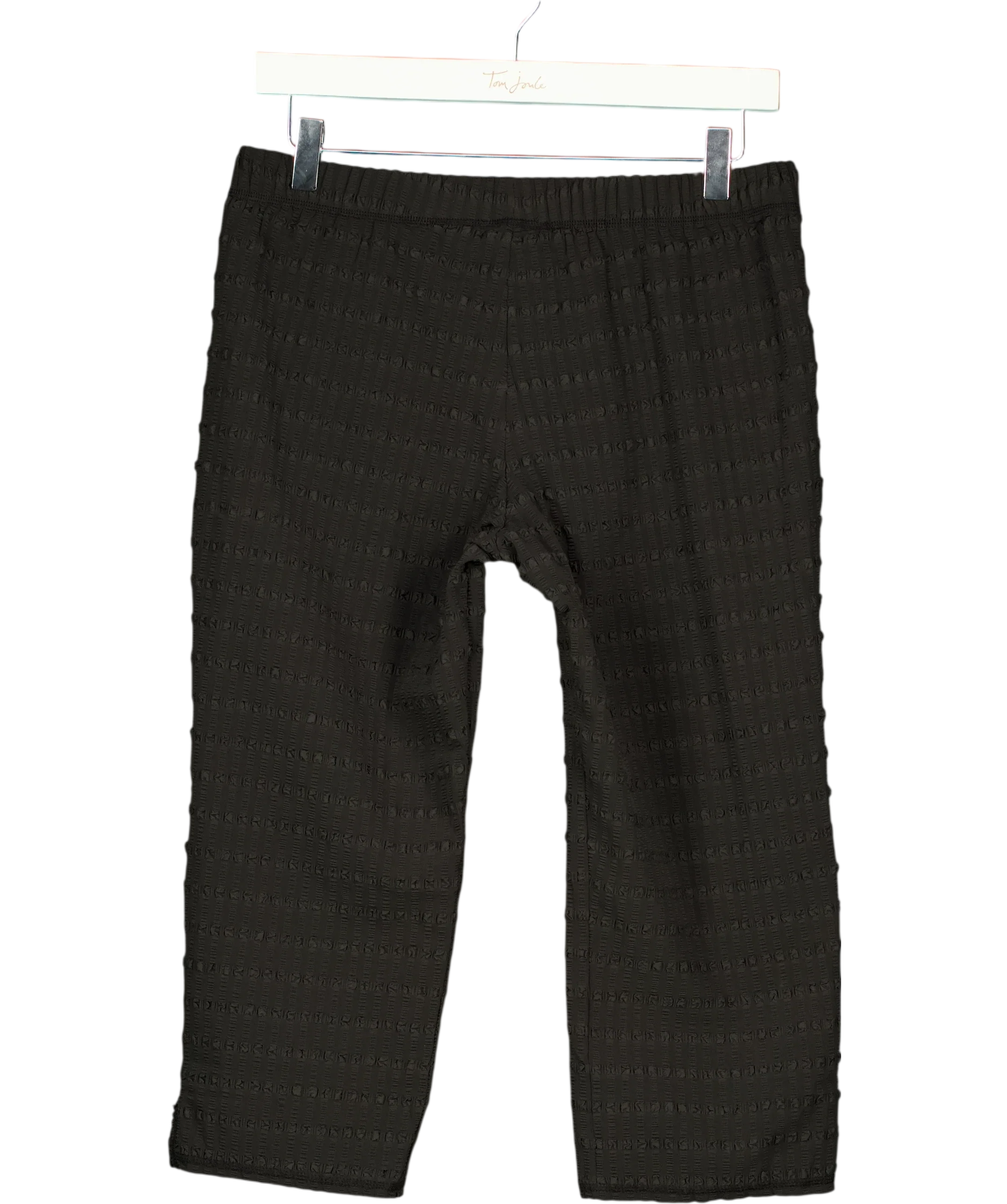 PEACHY DEN Black Cindy Capris Black XL, size UK 18 — back