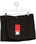 PEACHY DEN Black Cindy Mini Skort Black Size XL, size UK 14 — front