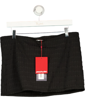 PEACHY DEN Cindy Mini Skort Black Size Xl UK 14