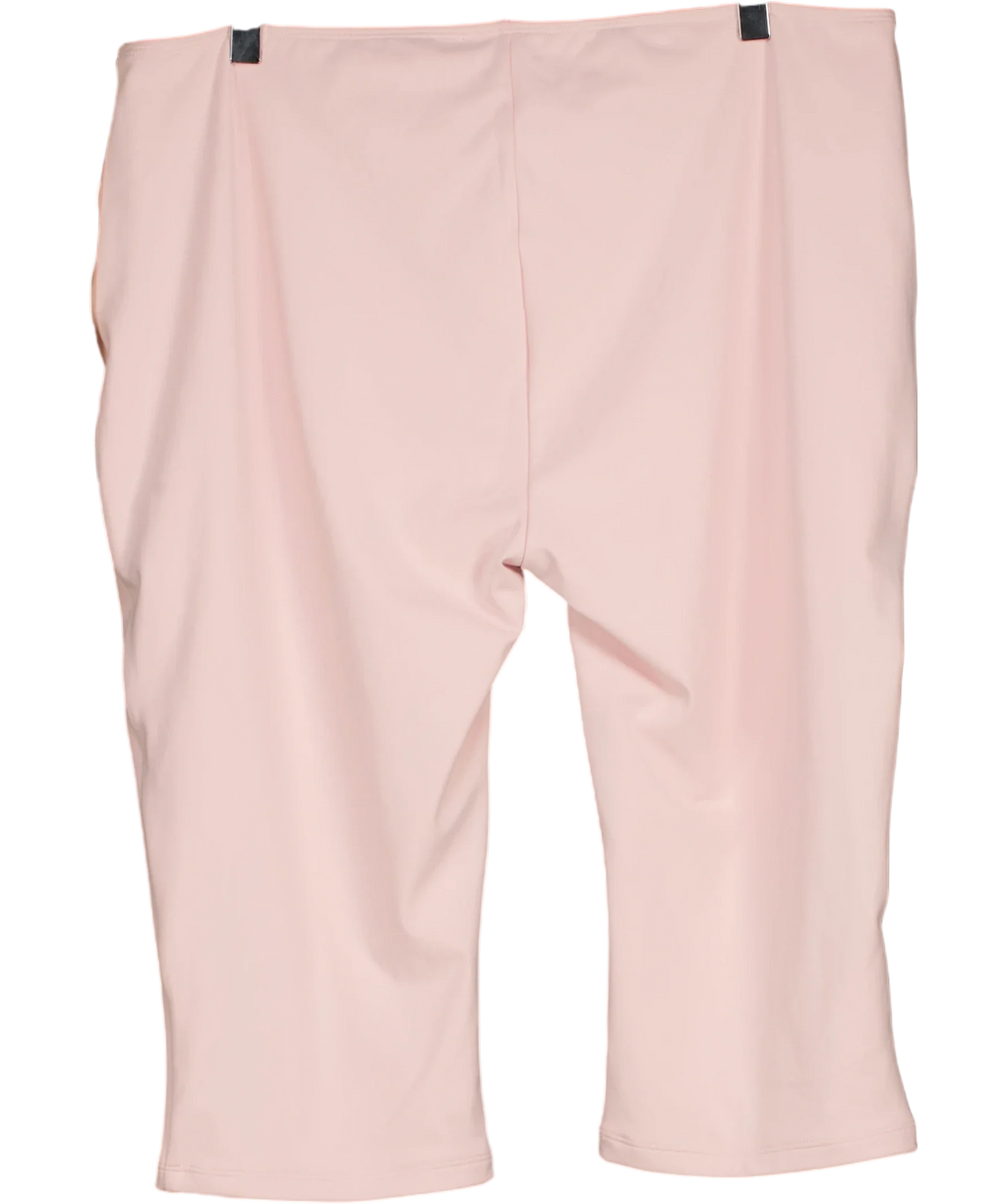 Mars the Label Pink The Maryam Capri Leggings in Baby Pink, size UK 18 — back