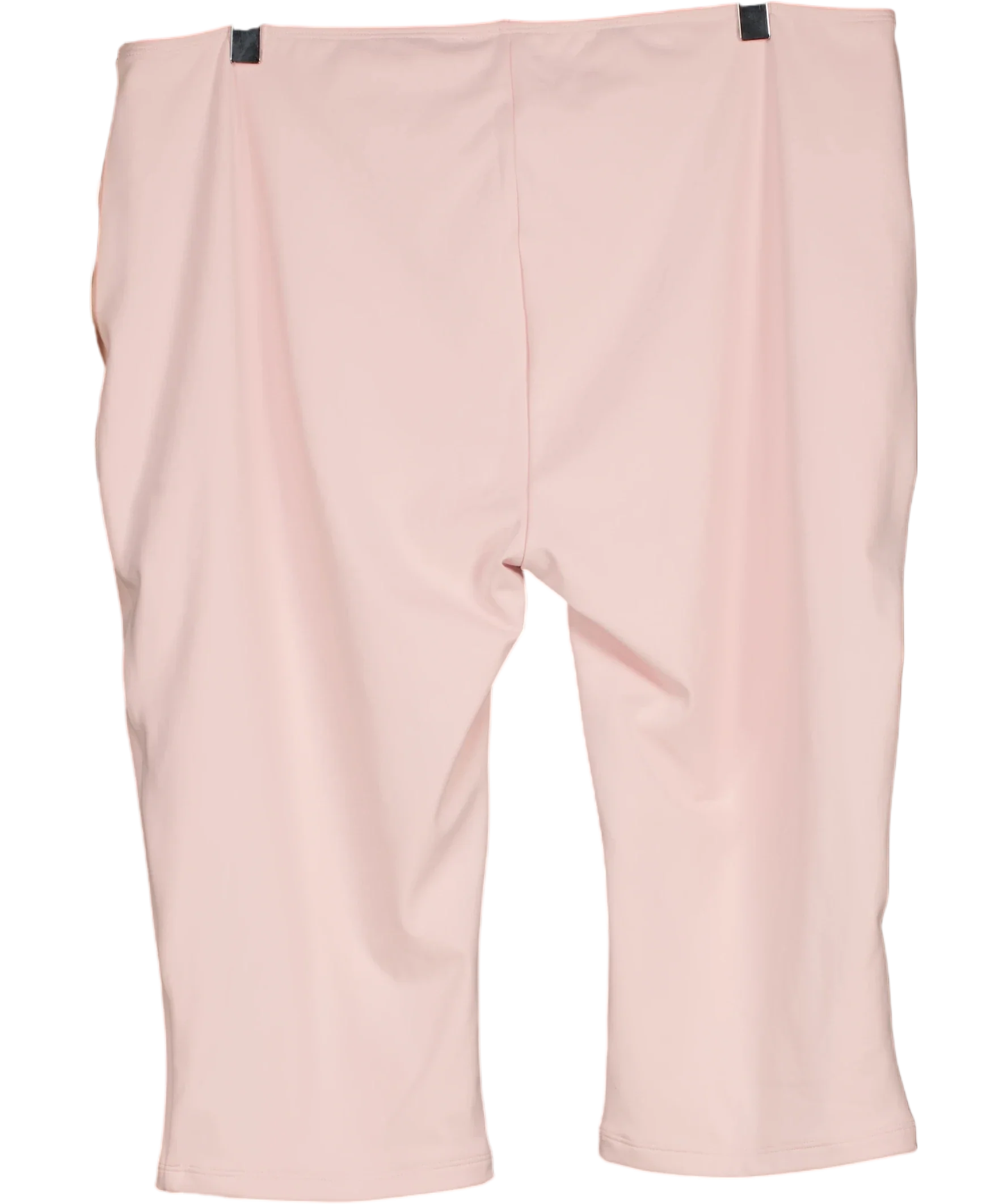 Mars the Label Pink The Maryam Capri Leggings in Baby Pink, size UK 18 — back