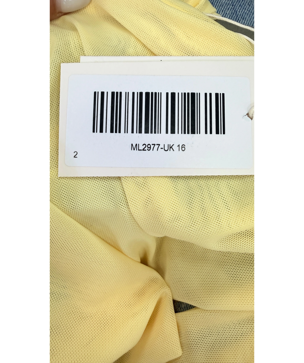Mars the Label Yellow The Kellie Multiway Top Yellow, size UK 16 — label