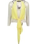 Mars the Label Yellow The Kellie Multiway Top Yellow, size UK 16 — front