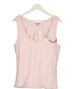 Mars the Label The Sculpt Vest Top Baby Pink UK 18