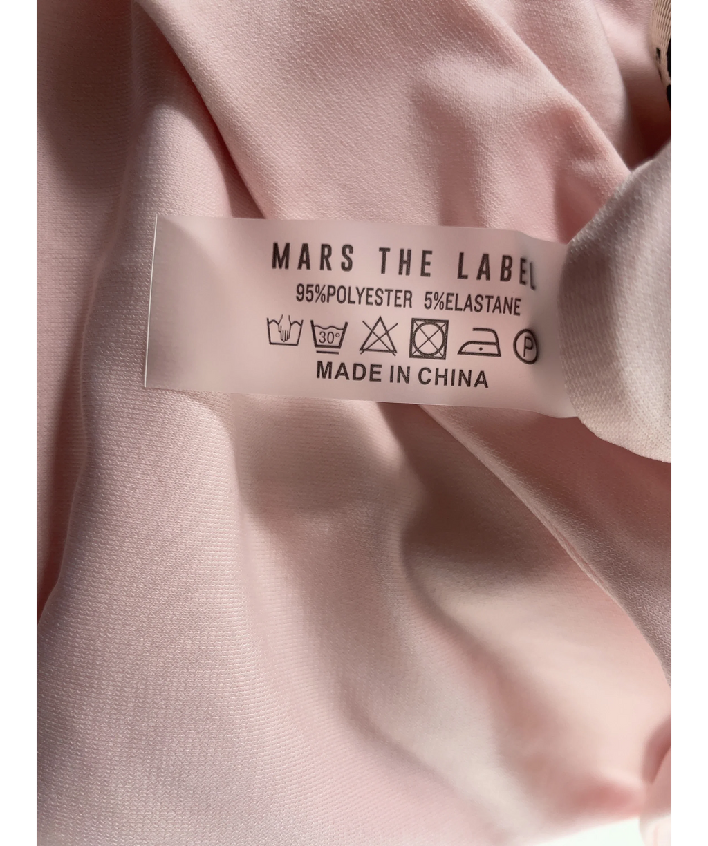 Mars the Label Pink The Sandra Capri Jumpsuit in Pink, size UK 18 — label