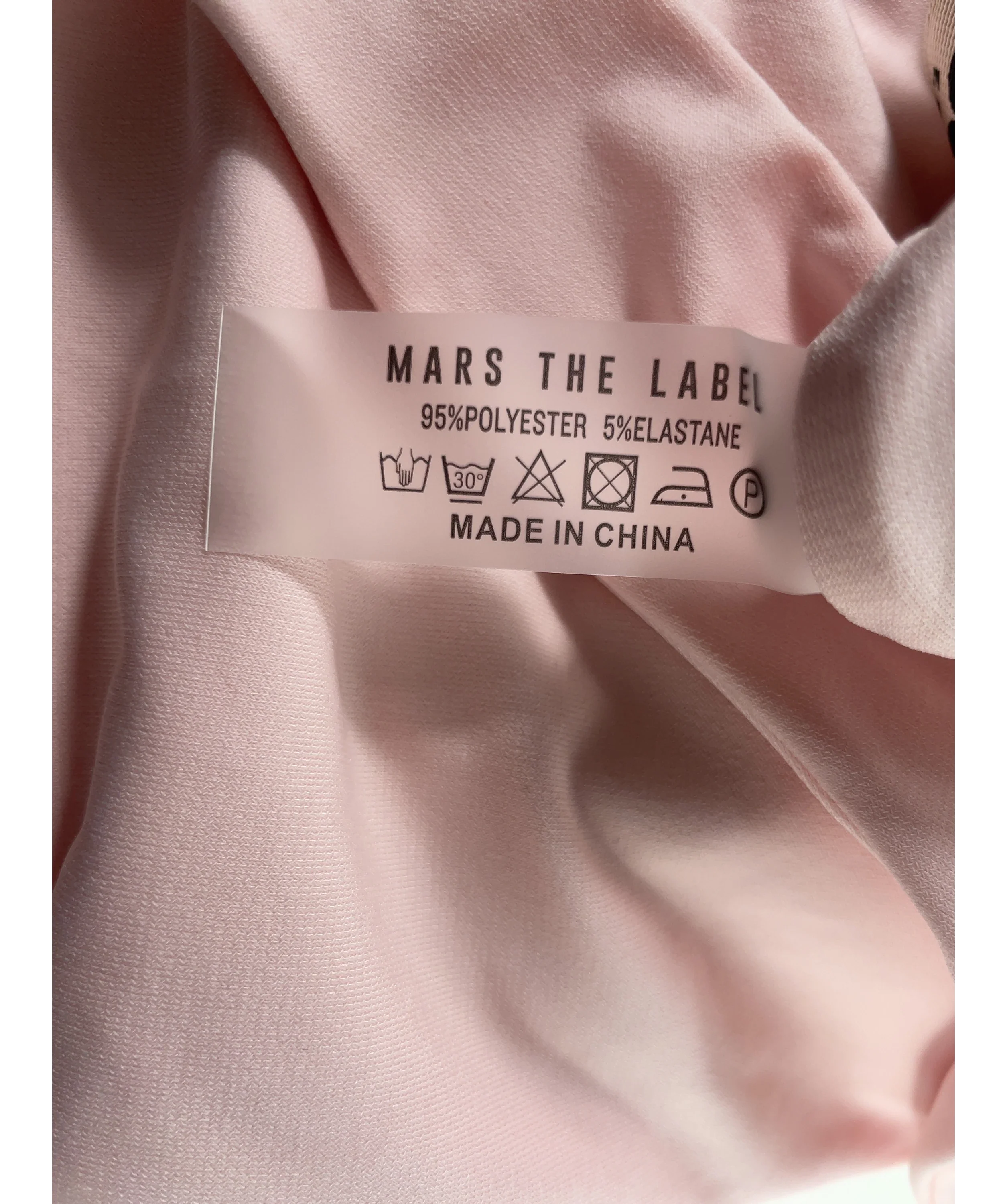Mars the Label Pink The Sandra Capri Jumpsuit in Pink, size UK 18 — label