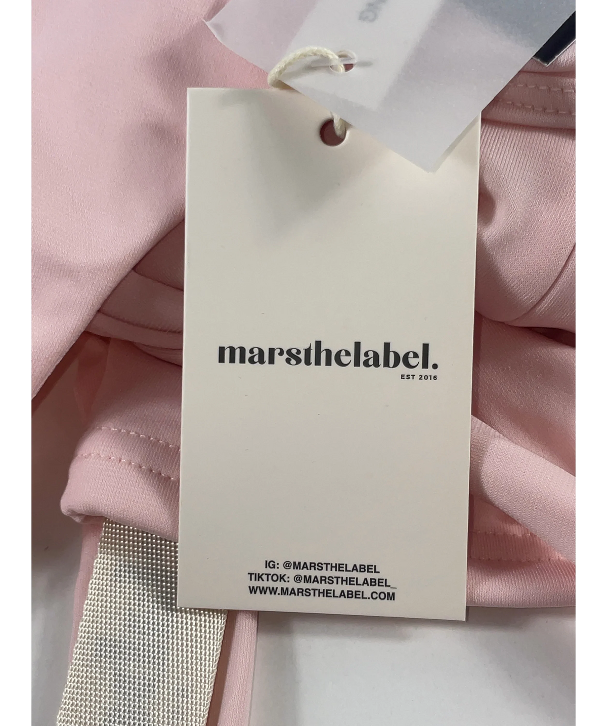 Mars the Label The Sandra Corset Waist Capri Jumpsuit In Pink UK 16 — Brand