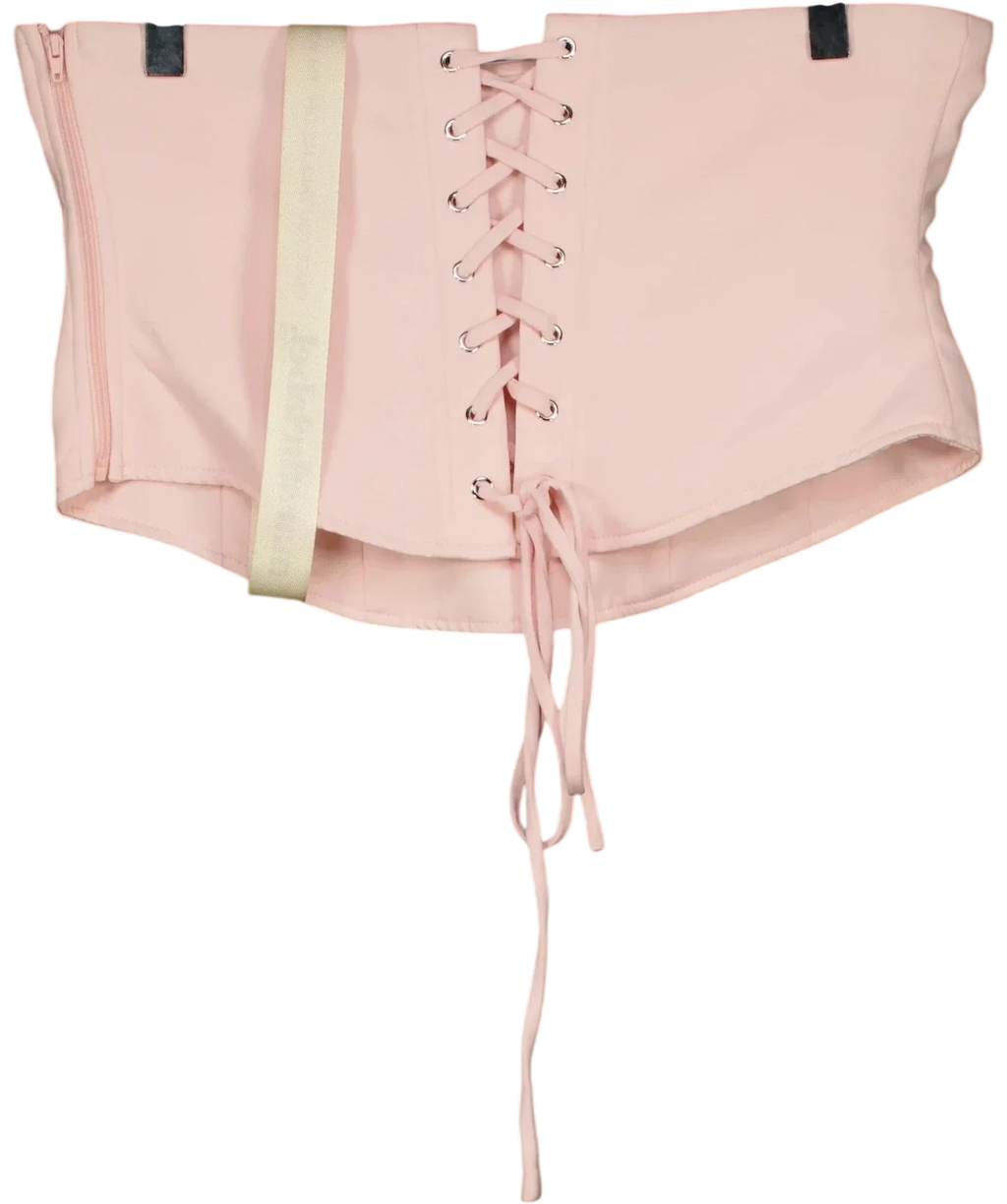Mars the Label The Sandra Capri Jumpsuit In Pink UK 18
