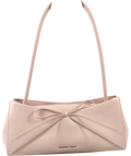 Charles & Keith Pink Hazel Bow Panelled Shoulder Bag — front