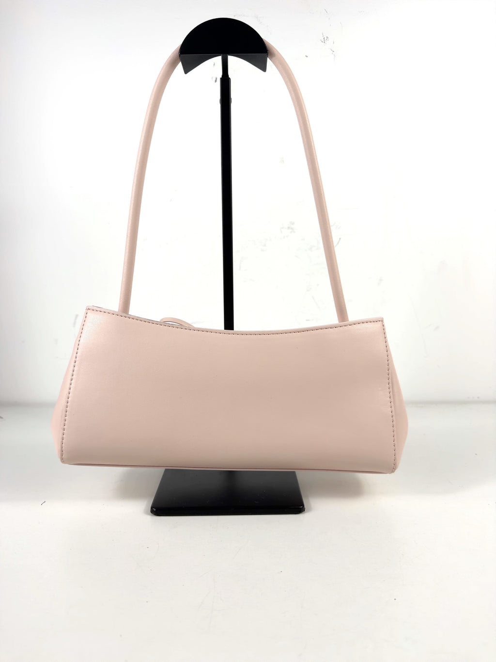 Charles & Keith Pink Hazel Bow Panelled Shoulder Bag — back