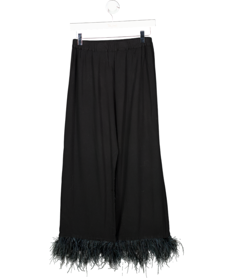 Sleeper Black Party Pyjama Bottoms UK M