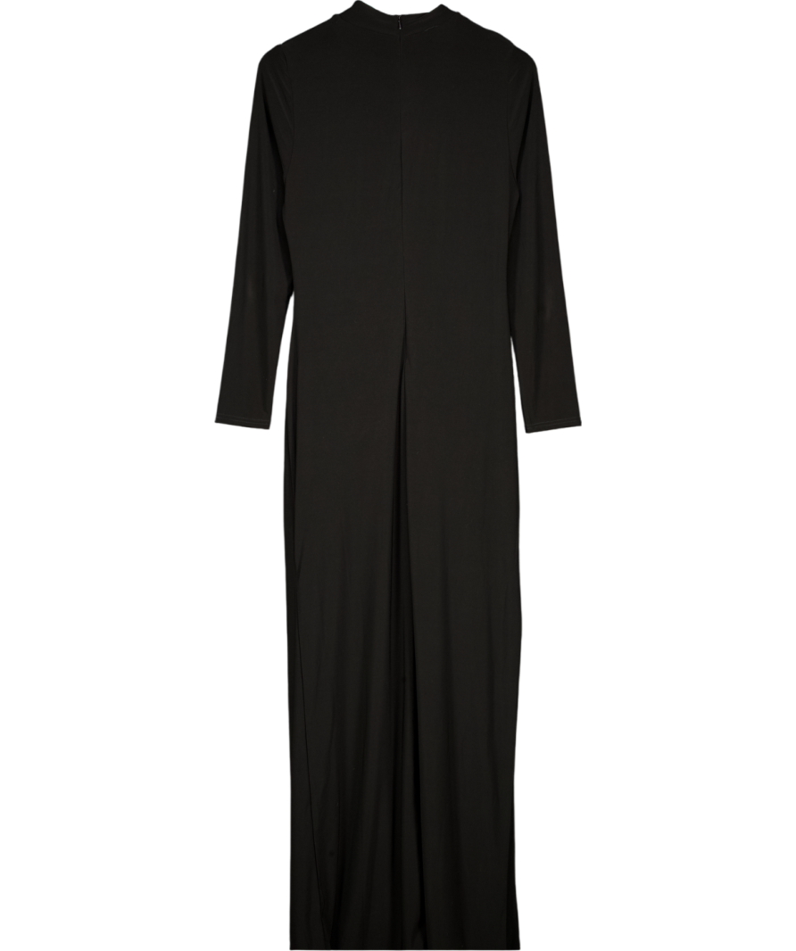 Club L Black Long Sleeve Maxi Dress UK 14
