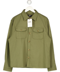 Icon Amsterdam Green The Vito Overshirt UK M