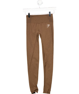 gymshark Brown Vital Leggings UK XS