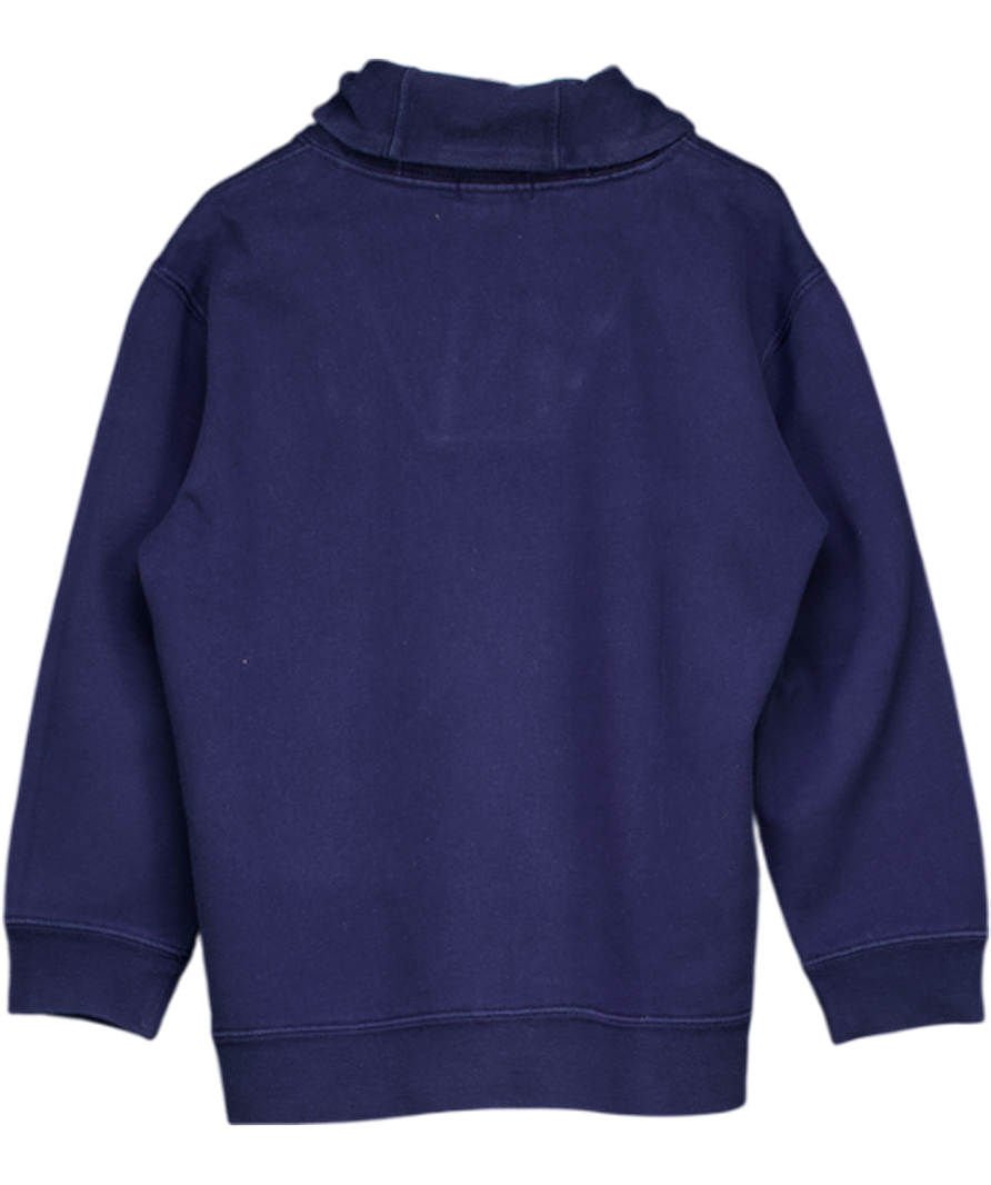POLO RALPH LAUREN Blue Shawl Collar Jumper 6 Years