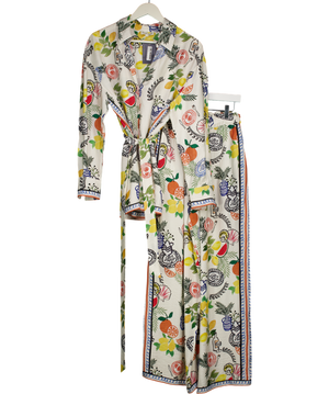 Phase Eight Multicoloured Zeliha Trouser And Shirt Set UK 10