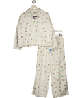Sweet Chilling White Plush Cozy Bundle UK S