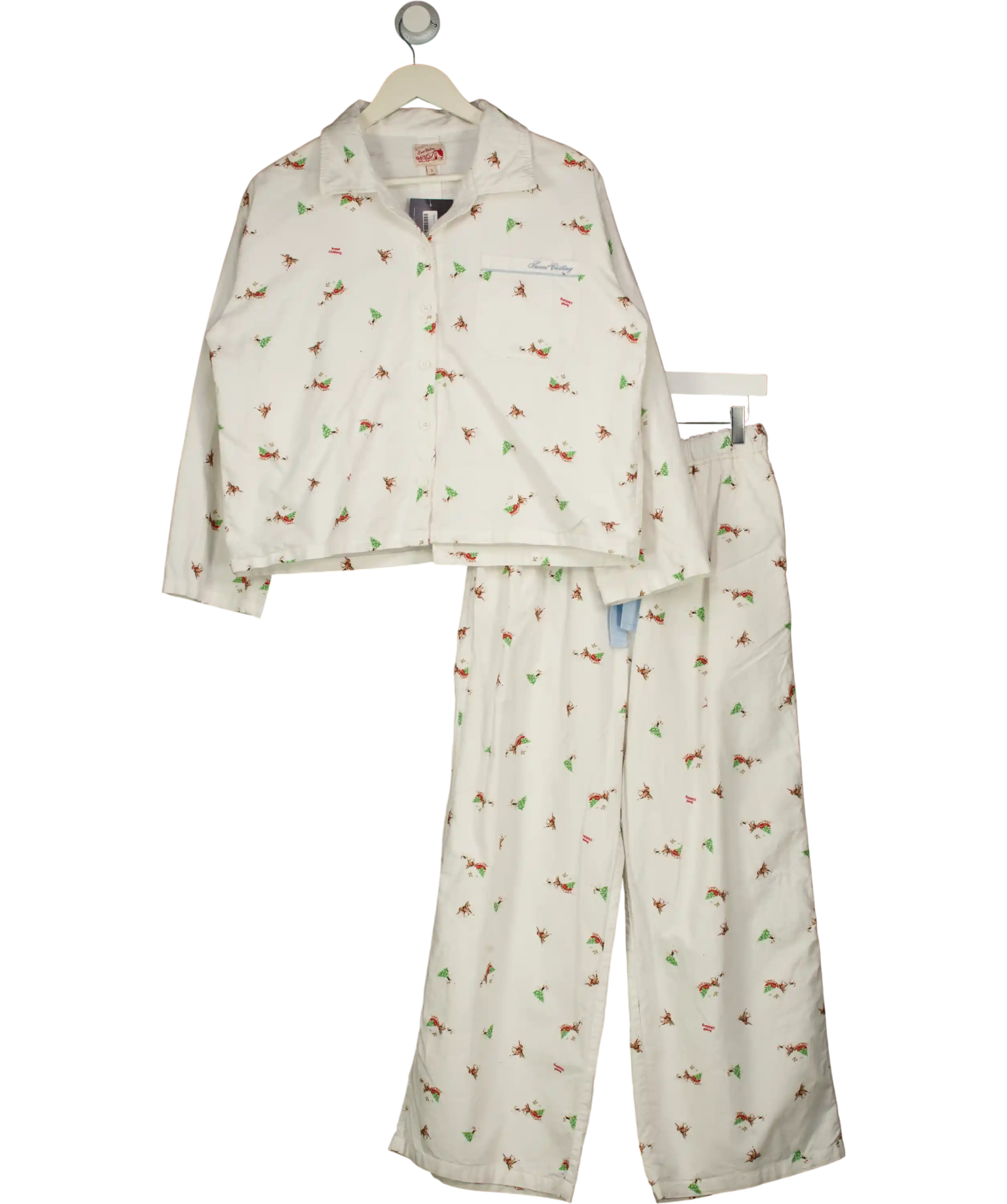Sweet Chilling White Plush Cozy Bundle UK S