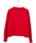 le tricoteur Tartan Red Rocquaine Guernsey Jumper - 50" Chest UK XXL