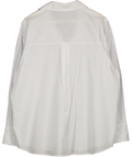 ZARA White Cotton Poplin Shirt UK XL