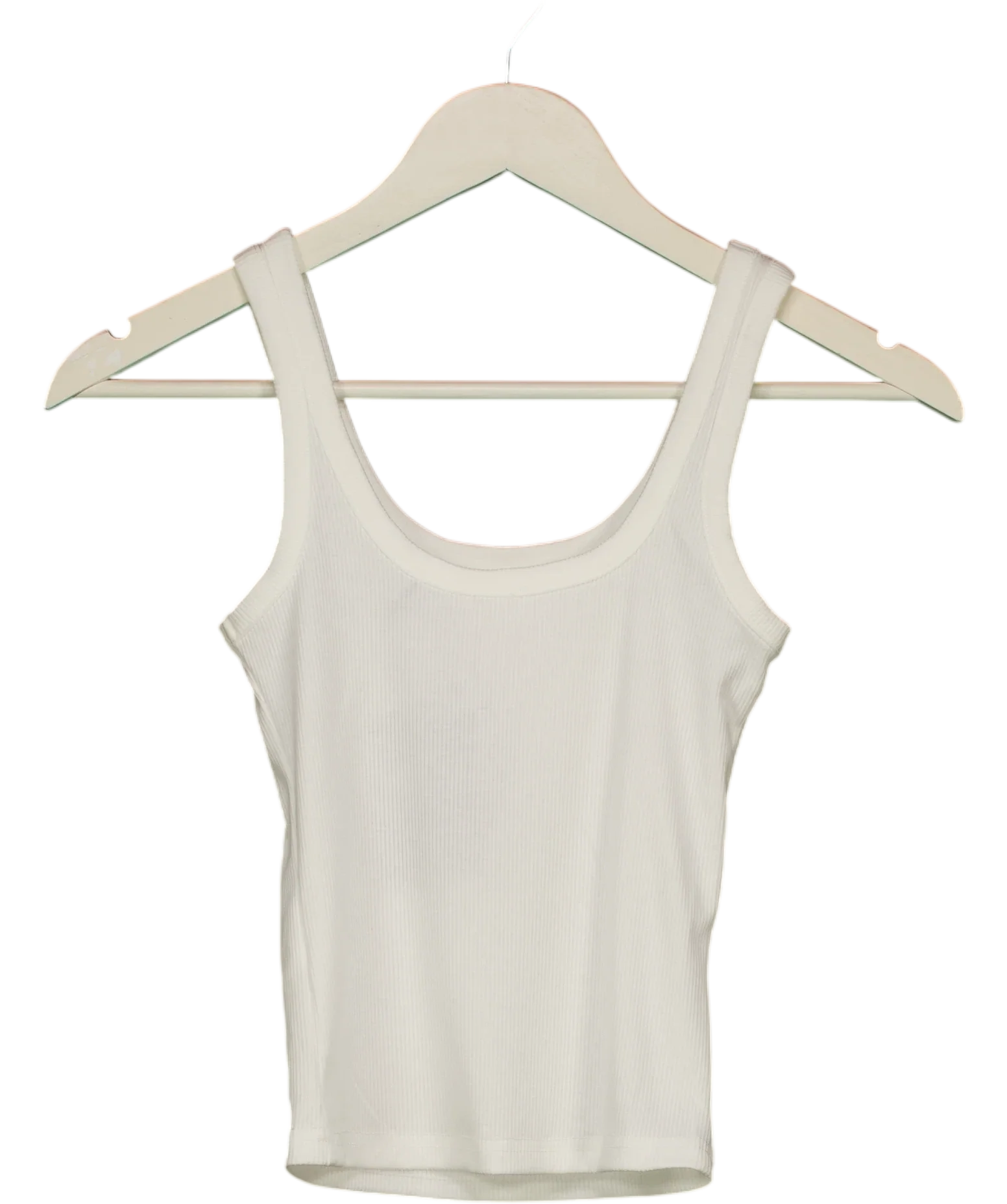WHITE FOX White x Always Recognised Rib Tank White, size UK XS — back
