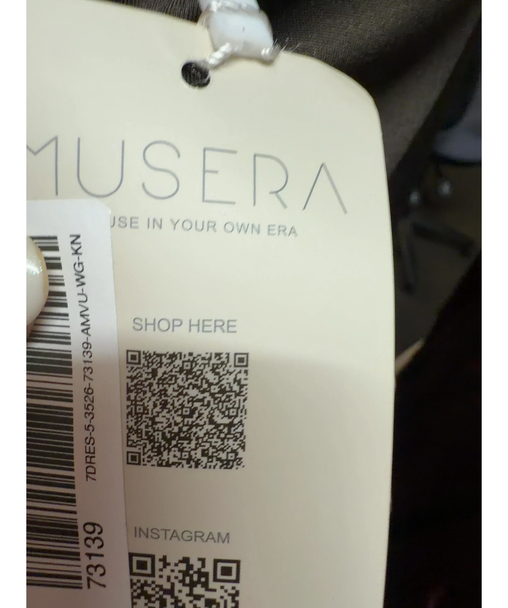 Musera Brown Colour, size UK S — care label