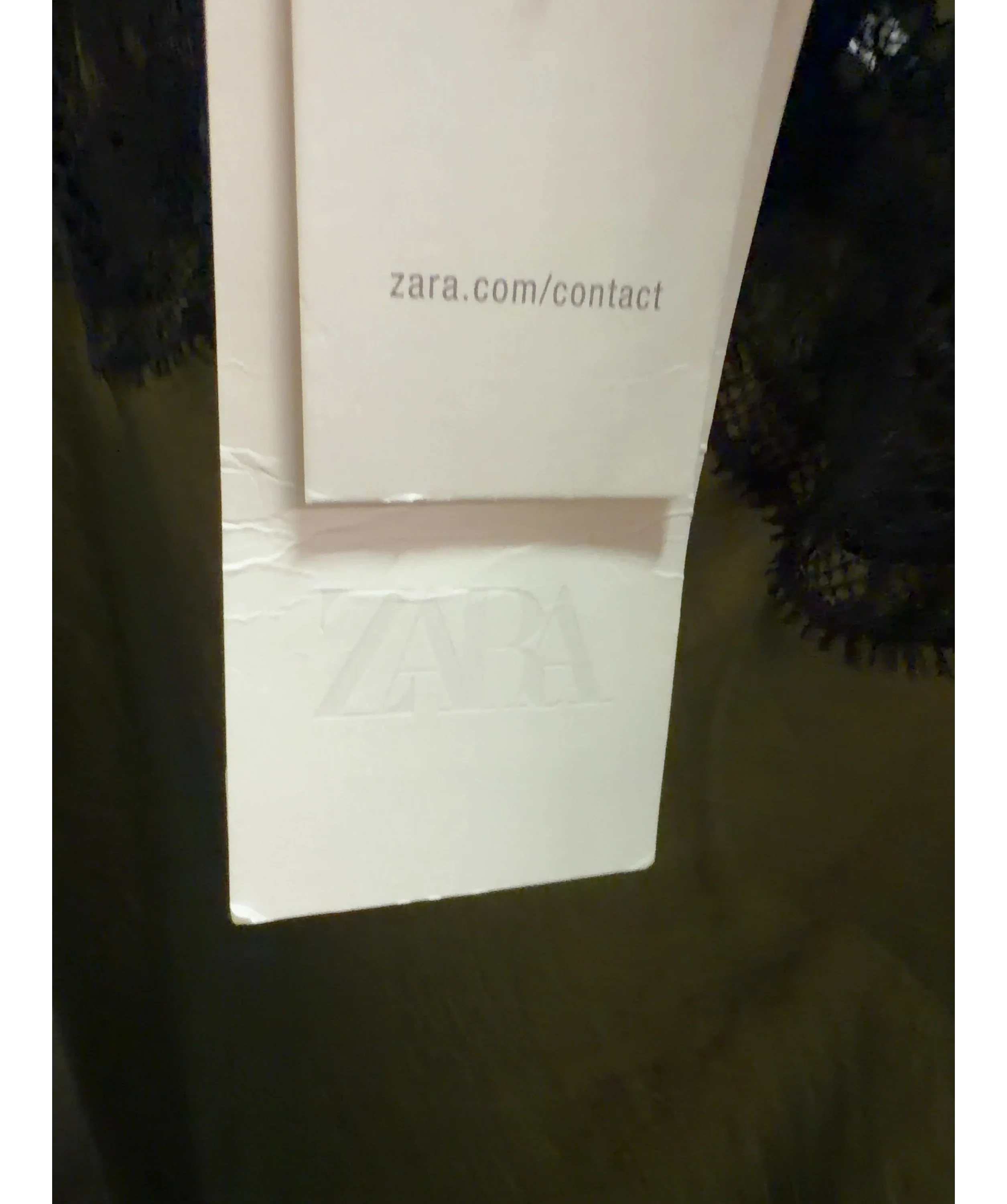 ZARA Green Colour, size UK M — detail