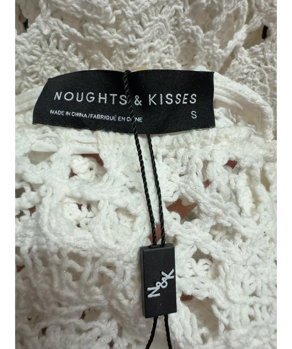 Noughts & Kisses White Colour, size UK S — care label