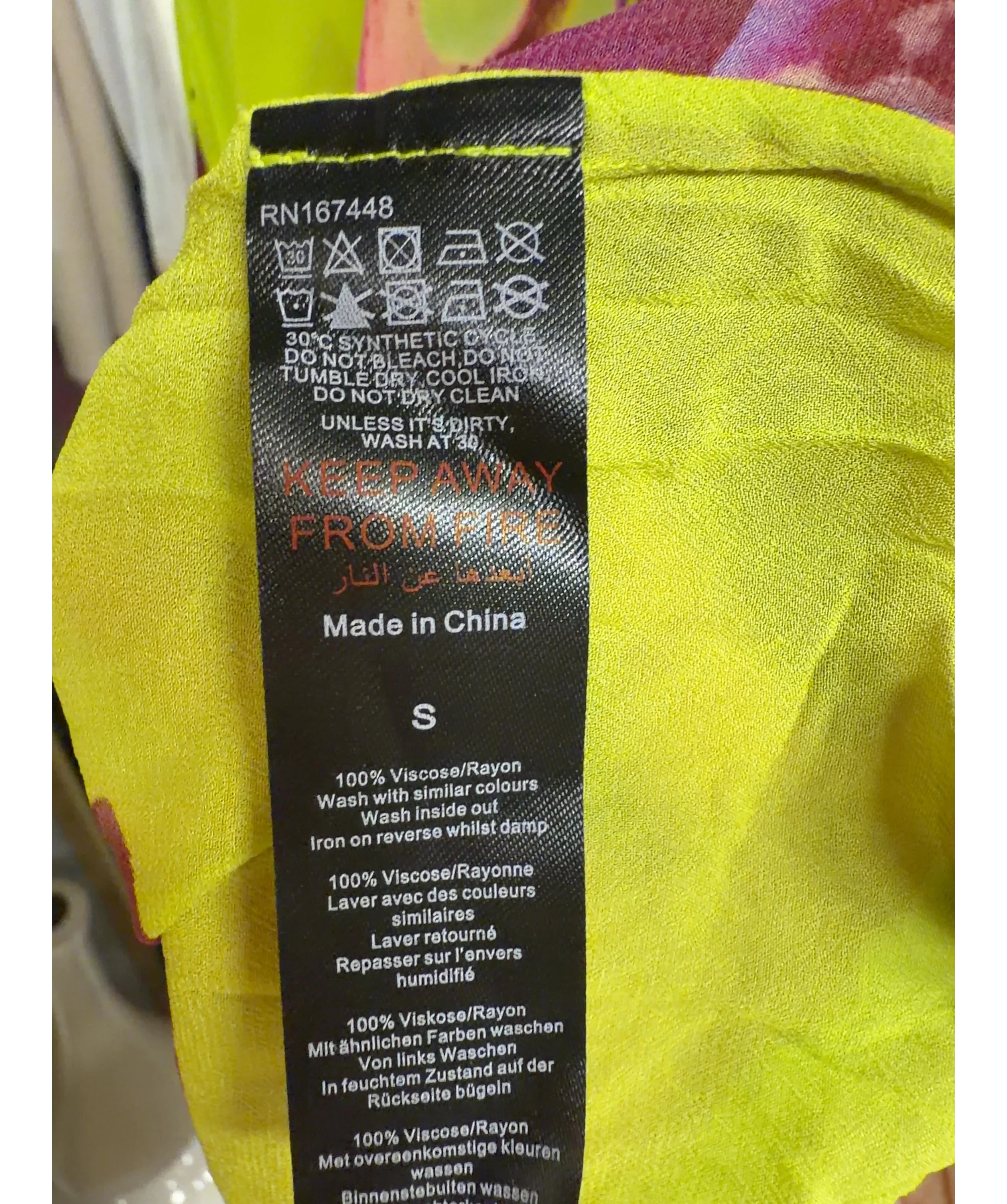 KAREN MILLEN Multicoloured Colour, size UK S — label