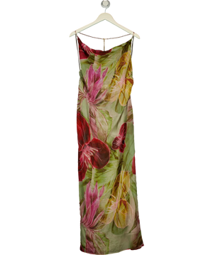 Jaded London Dahlia Hand-Beaded Chiffon Dress UK 8