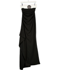 Babyboo Black Zafira Maxi Dress, size UK S — front