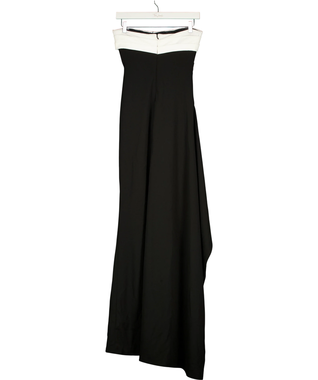 Babyboo Black Zafira Maxi Dress, size UK S — back