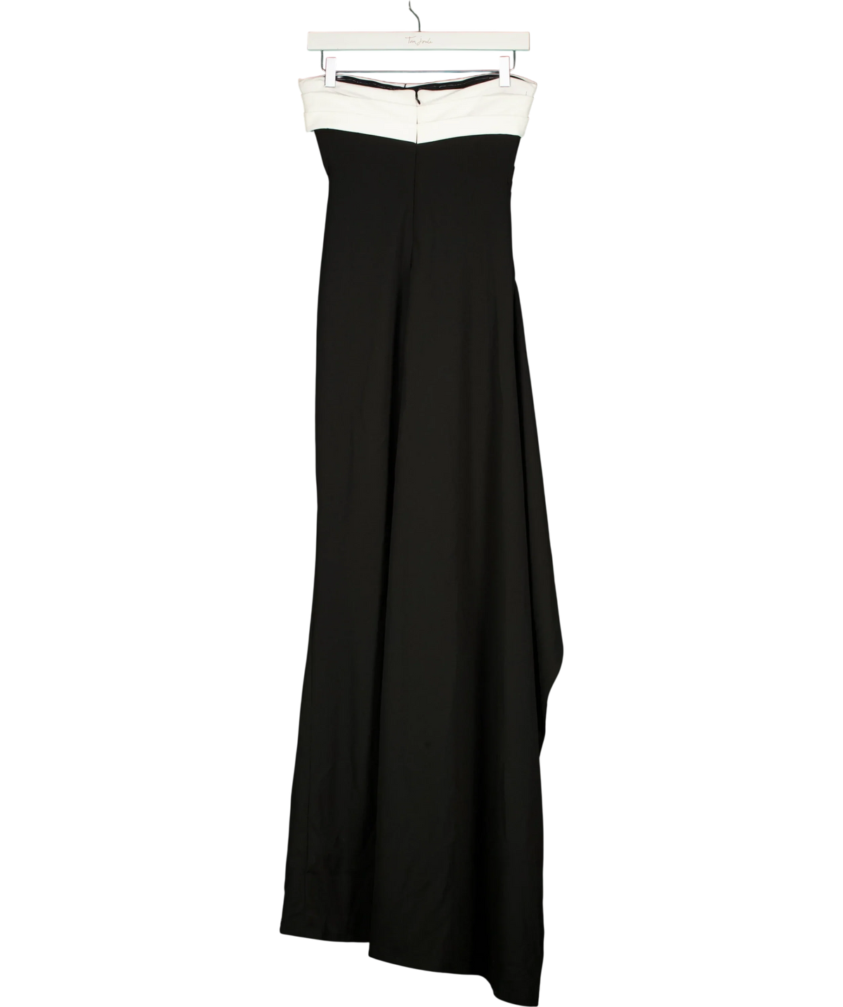 Babyboo Black Zafira Maxi Dress, size UK S — back