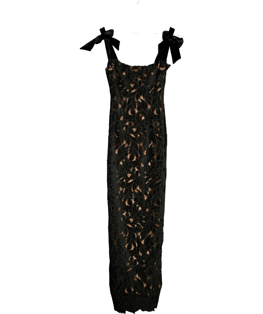House of CB Black Tiff, size UK S — front