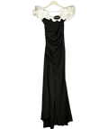 Babyboo Black Elsi Maxi Dress, size UK S — front