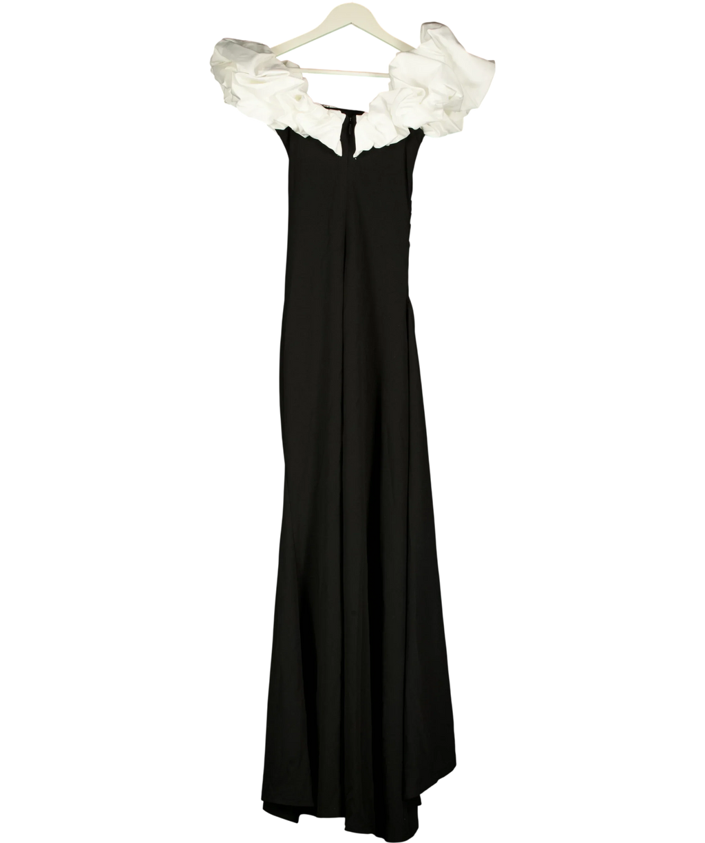 Babyboo Black Elsi Maxi Dress, size UK S — back