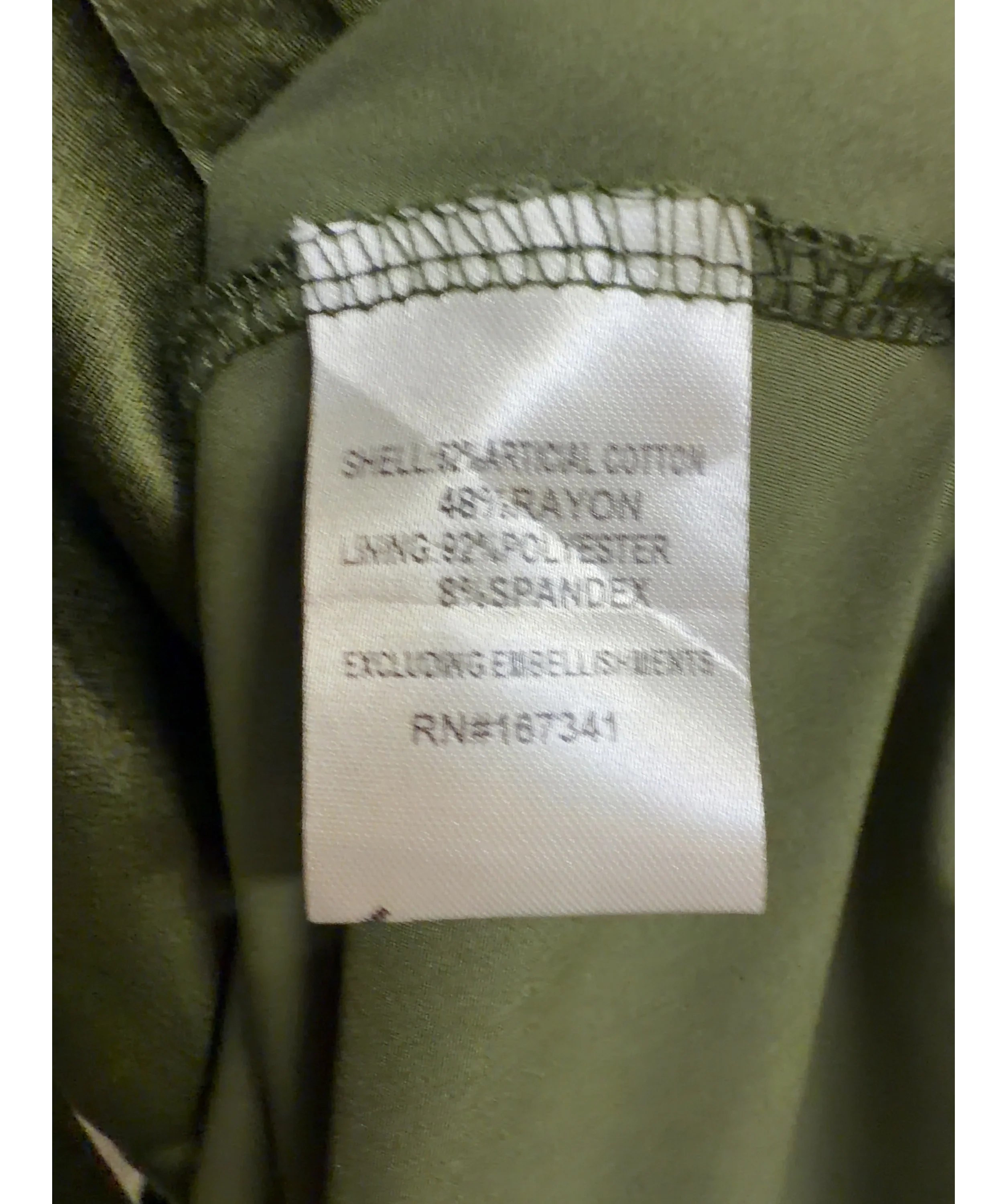 HELLO MOLLY Green Colour, size UK 8 — label