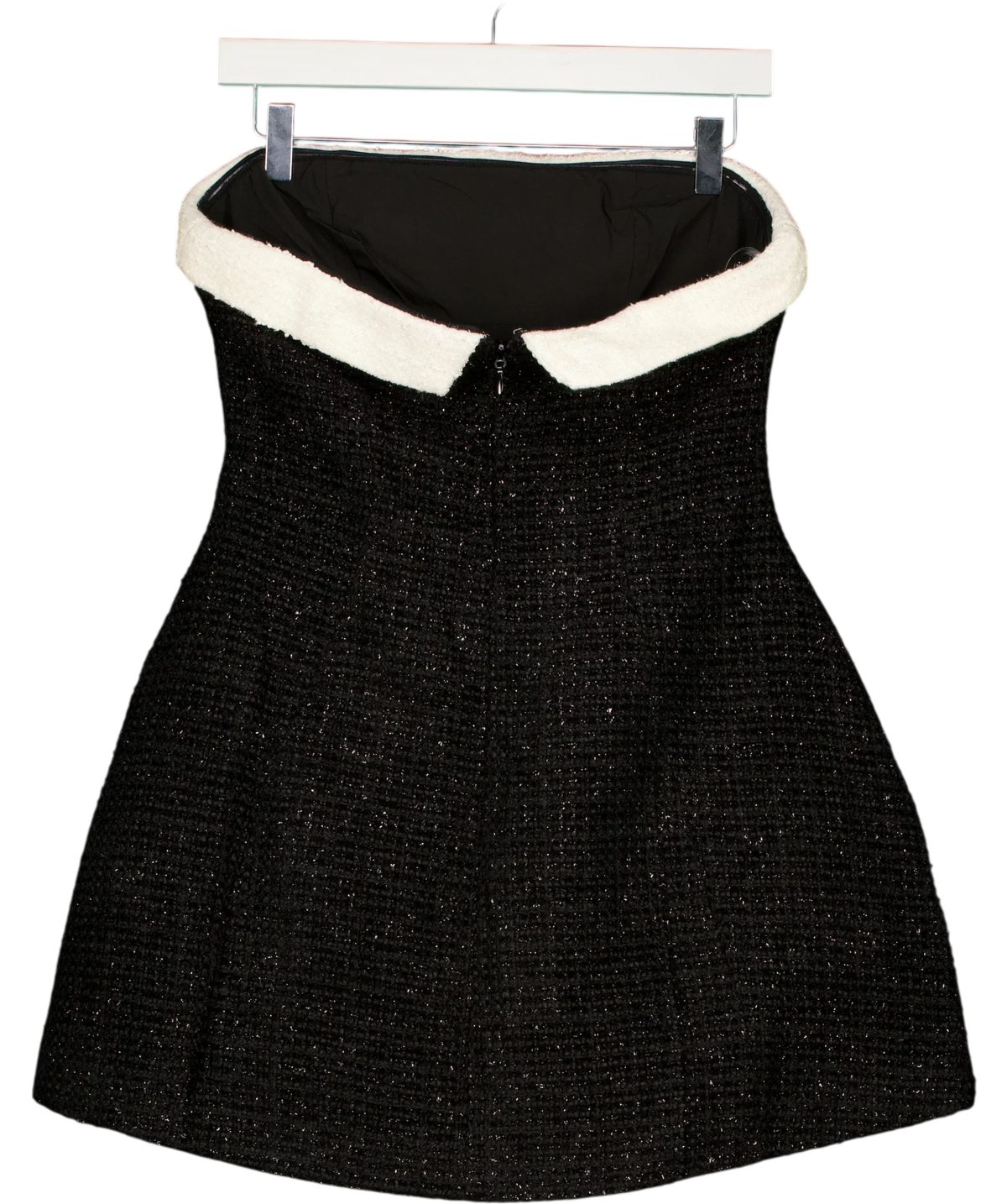 Babyboo Black Sabine Mini Dress, size UK M — back