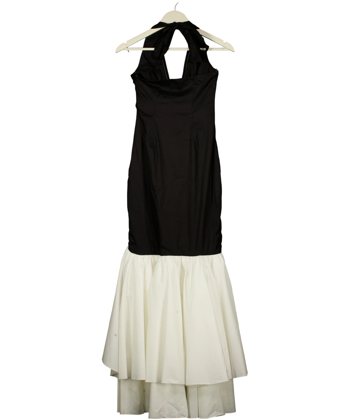 Babyboo Black Veronique Maxi Dress, size UK S — back