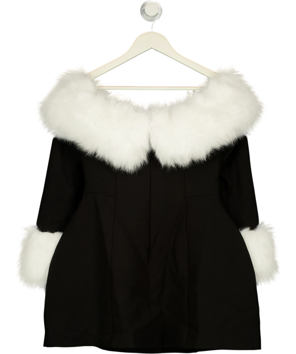 Babyboo Black Villanelle Mini Dress, size UK M — back