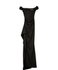 Babyboo Black Joyce Maxi Dress, size UK XS — front
