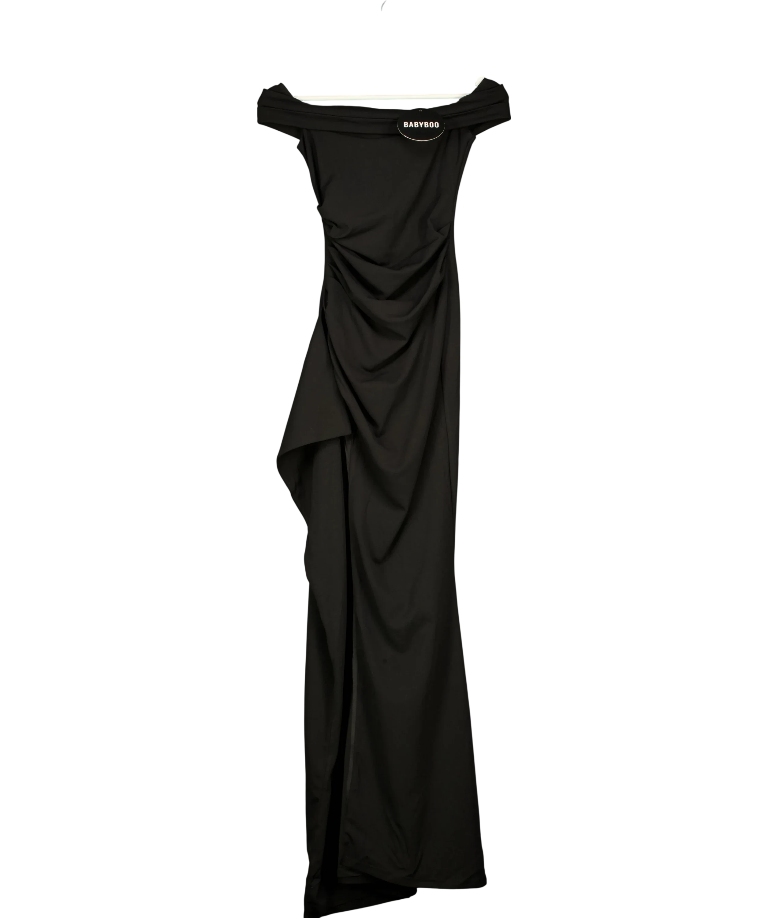 Babyboo Black Joyce Maxi Dress, size UK XS — front