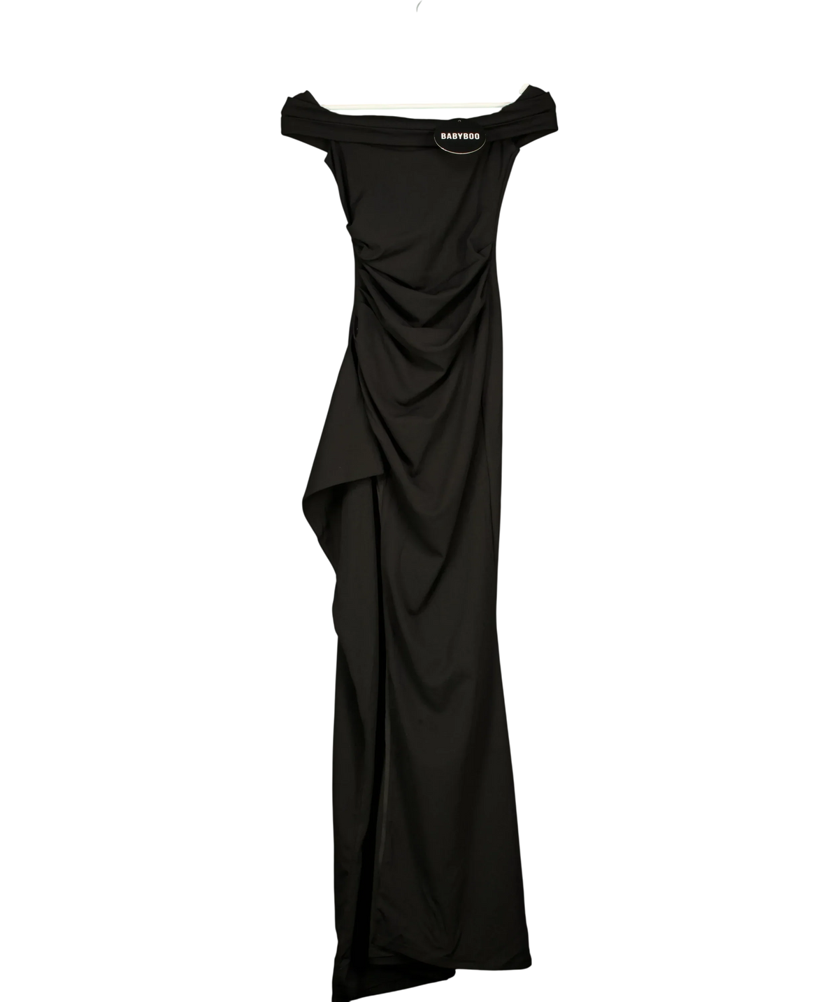 Babyboo Black Joyce Maxi Dress, size UK XS — front