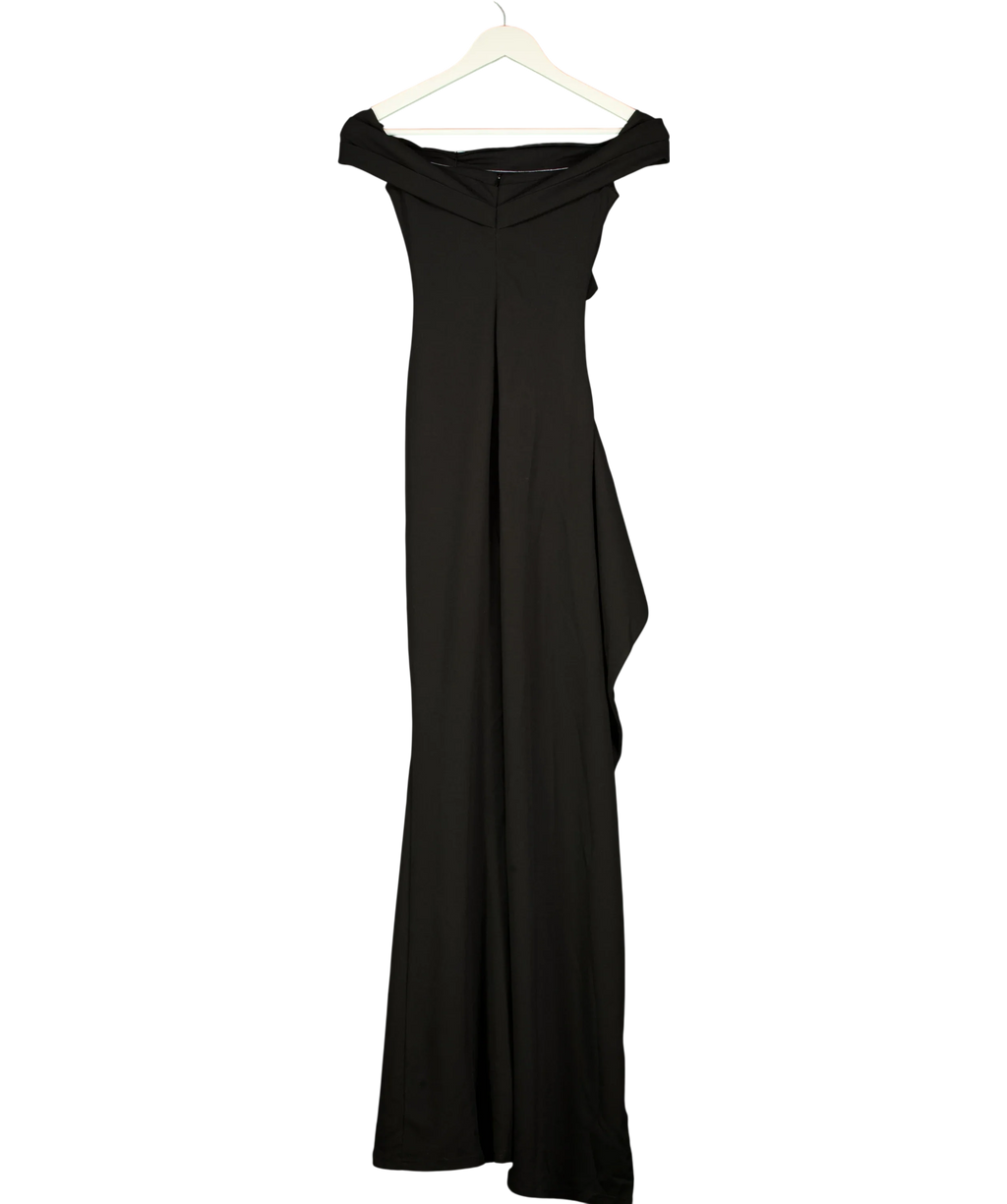 Babyboo Black Joyce Maxi Dress, size UK XS — back