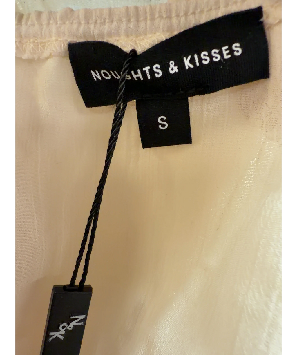 Noughts & Kisses Cream Colour, size UK S — care label