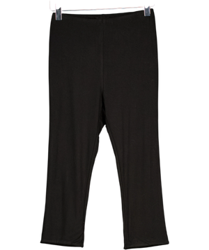 AFRM Black Ettie Essential Capri Leggings Noir UK S