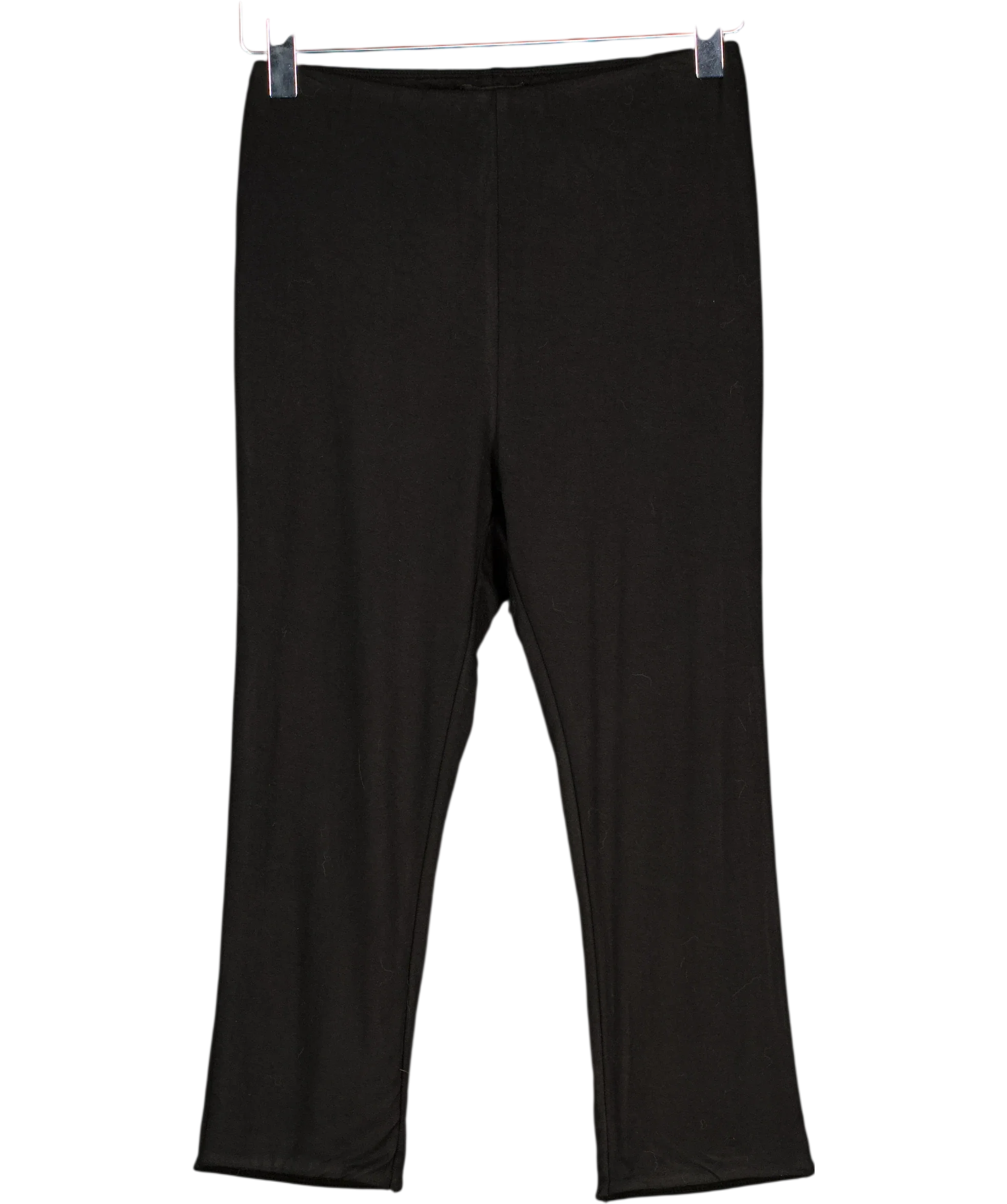 AFRM Black Ettie Essential Capri Leggings Noir, size UK S — front