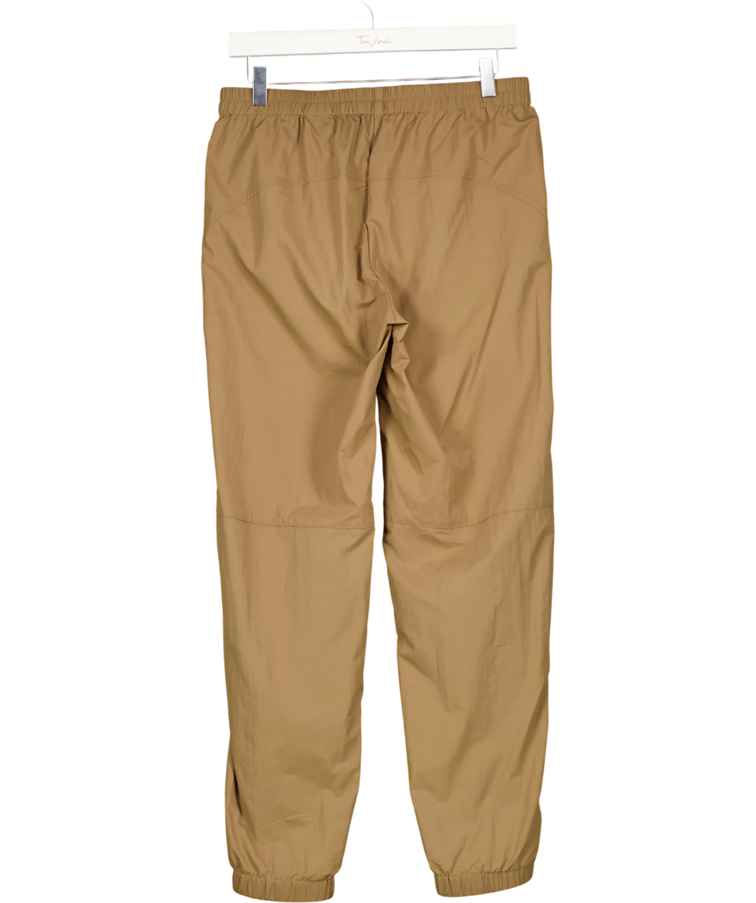 cos Brown Technical Nylon Barrel-Leg Beige Trousers EUR 36, size UK 8 — back